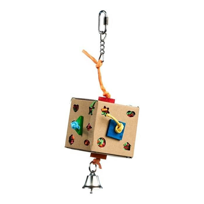 Activity Box With Bell Bird Toy Medium Bird