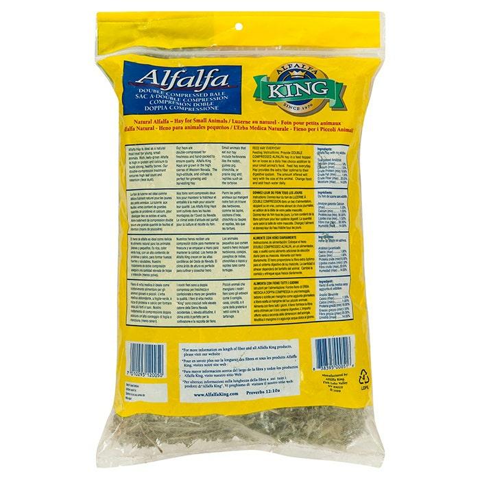 Alfalfa Hay Small Pet Bedding 454G Bedding, Hay & Straw