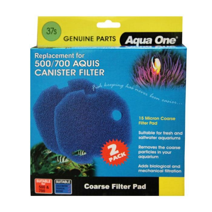 Aquis 500 700 15Ppi 37S Aquatic Sponge 2Pk Air Pumps & Filtration