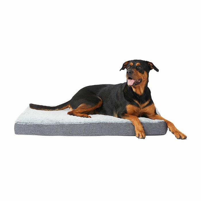 Aus Made Orthopaedic Dog Mat Grey Dog