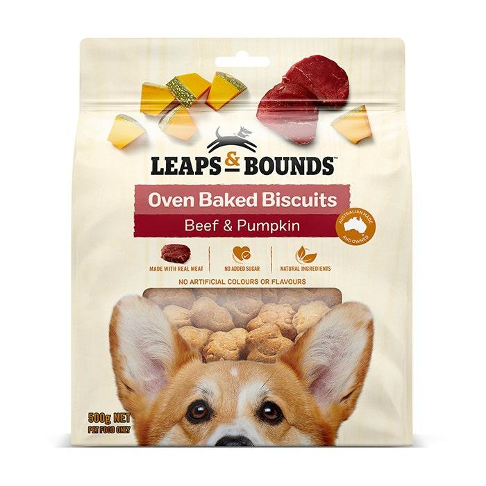 Beef & Pumpkin Baked Dog Treat 500G Dog