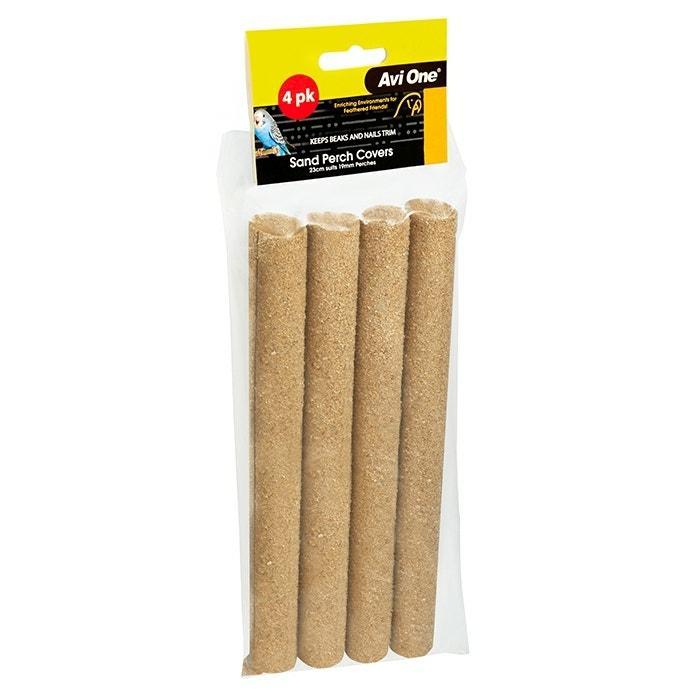 Bird Sand Perch Cover Suits 23Mm Perches 4 Pack Bird