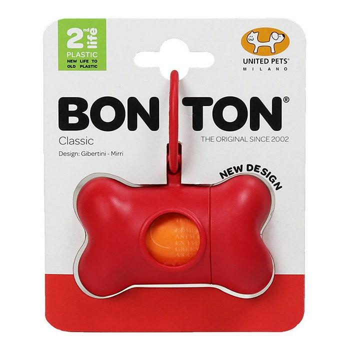 Bon Ton Classic Dog Waste Bag Dispenser Red Dog