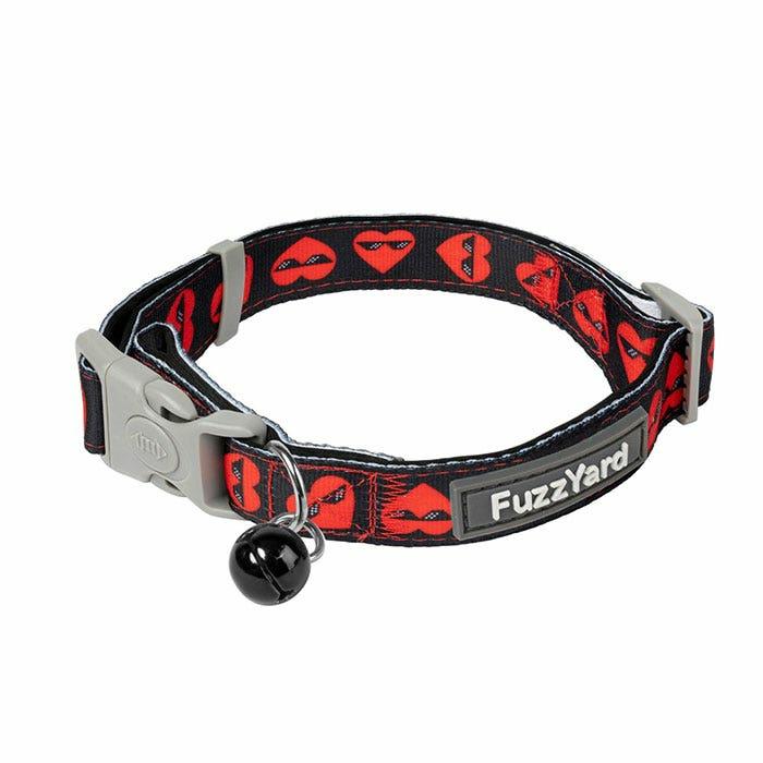 Breakaway Heartbreaker Cat Collar Red Navy 20-30Cm Cat