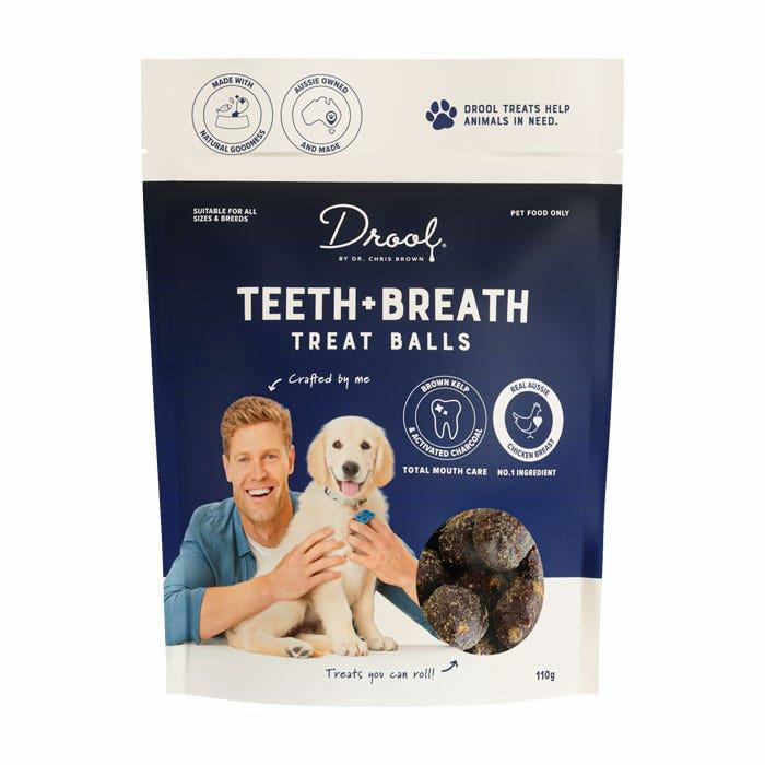 By Dr Chris Brown Teeth And Breath Dog Treat 110Gx2 Dog