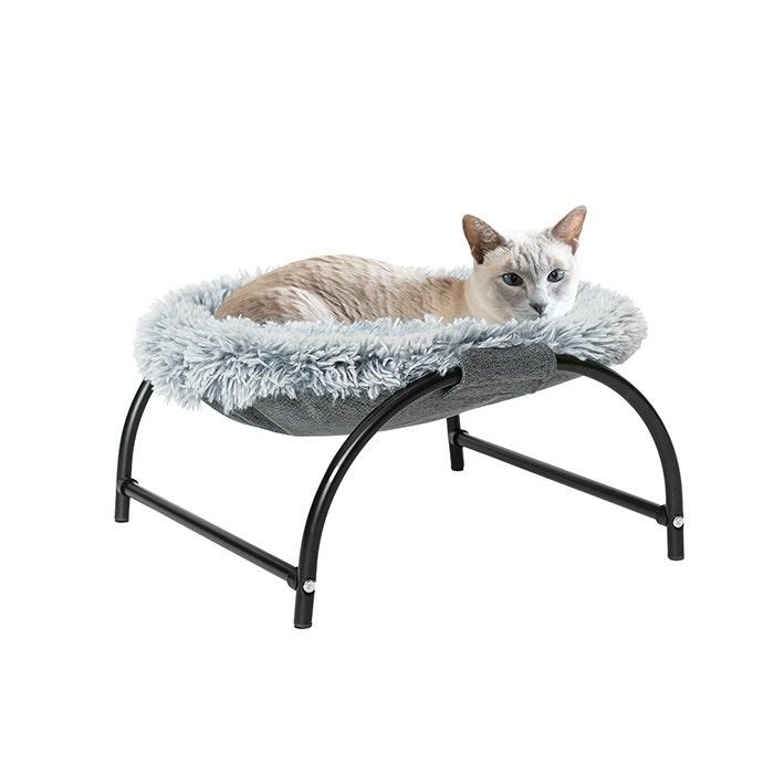 Calming Cat Hammock Bed Grey Cat