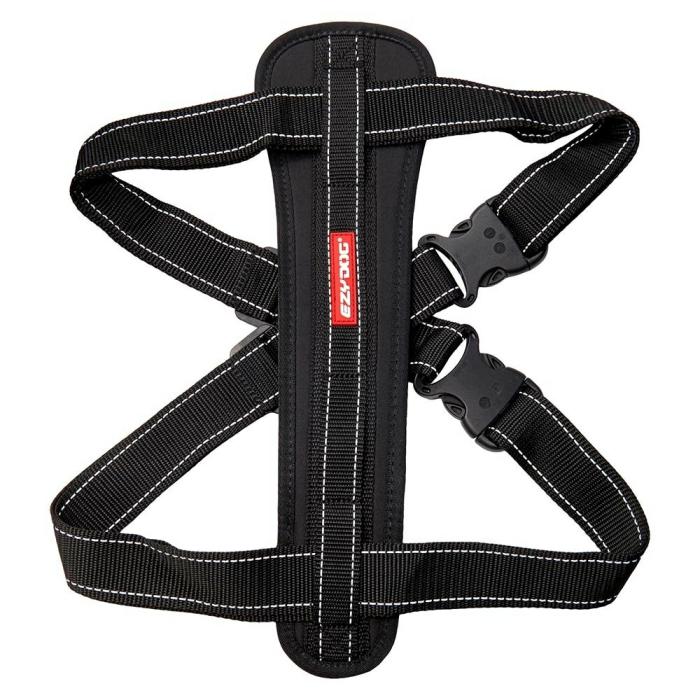 Chest Plate Dog Harness Black Dog