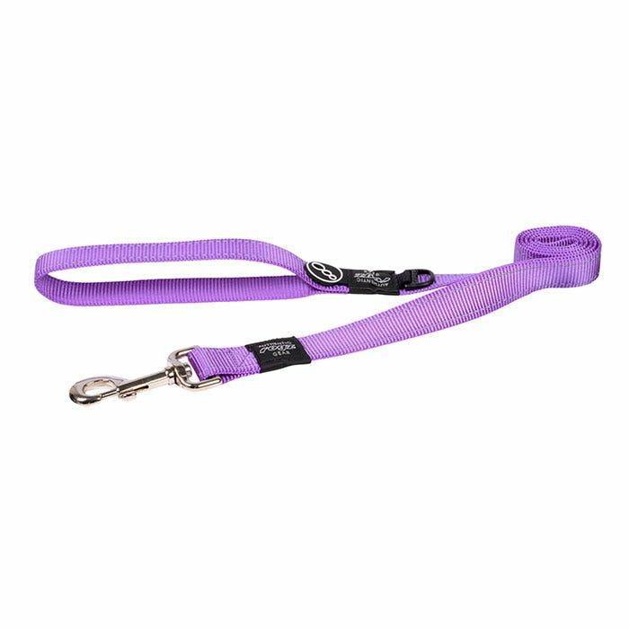 Classic Dog Lead Purple Dog