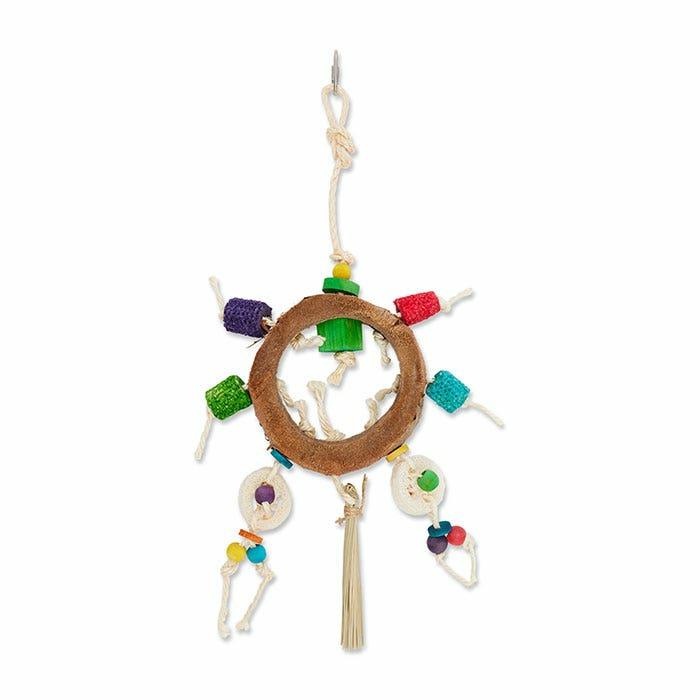 Coconut Dreamcatcher Bird Toy Multi 43X23Cm Bird