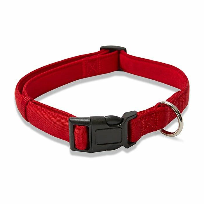 Comfort Adjustable Dog Collar Red Dog