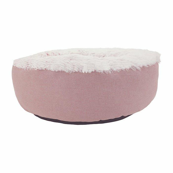 Como Calming Donut Dog Basket Pink M 70X70X33Cm Dog