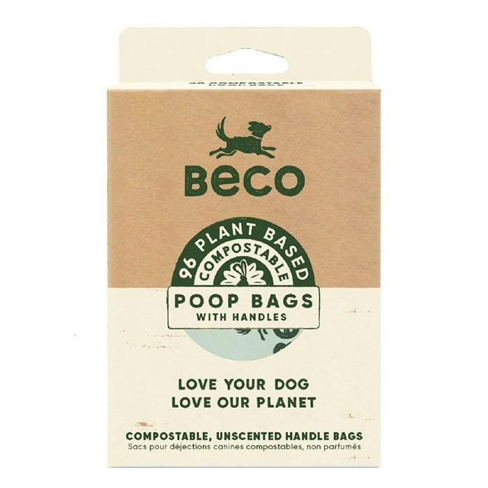 Compostable Dog Waste Bags Whandles 96Pk Dog