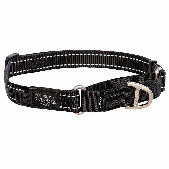 Control Dog Collar Black Dog