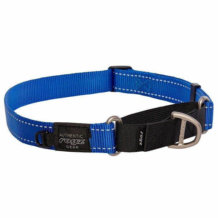 Control Dog Collar Blue Dog