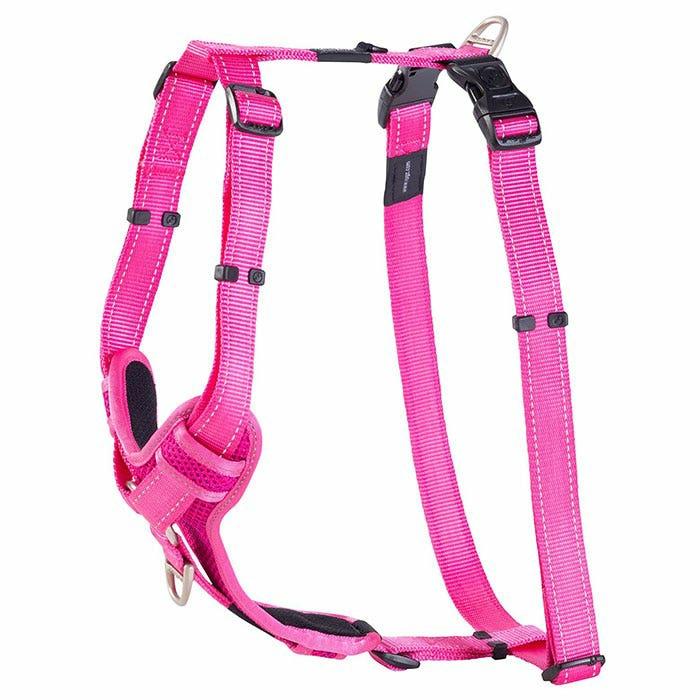 Control Dog Harness Pink Dog