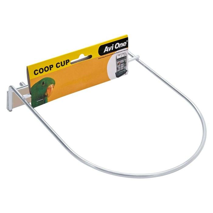 Coop Cup With Clamp Bird Feeder 1.34L Bird