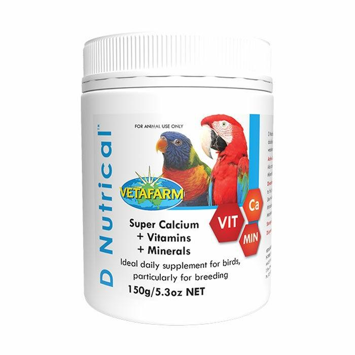 D Nutrical Bird Supplement 150G Bird