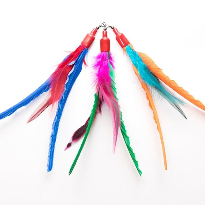 Da Bird Natural Turkey Feather Refill Cat Toy Cat