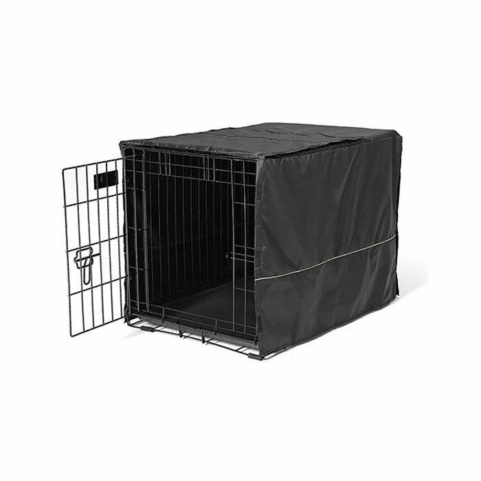 Dog Crate Cover Black Dog