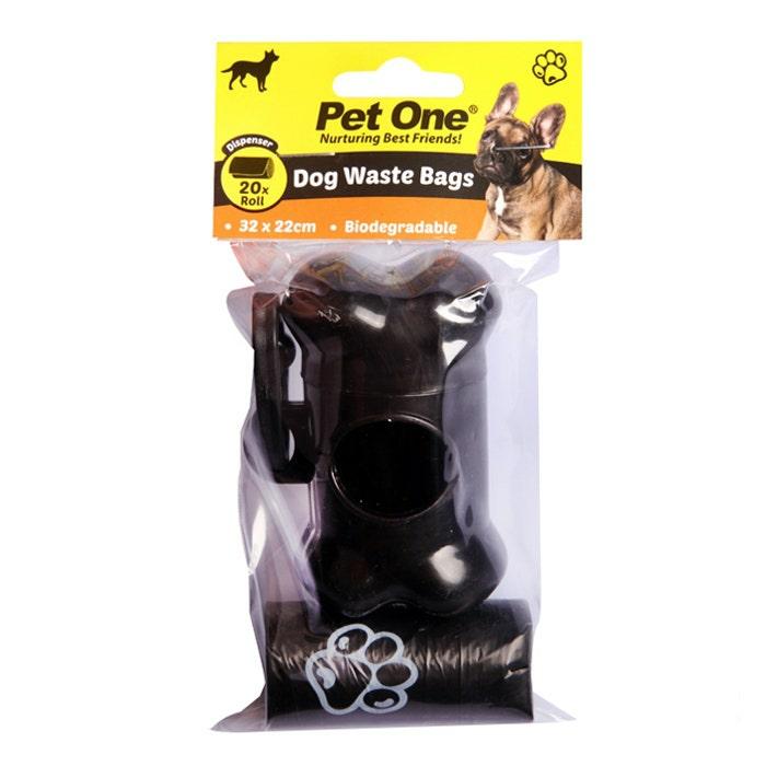 Dog Waste Bag Dispenser Wbiodegradable 20Pk Dog