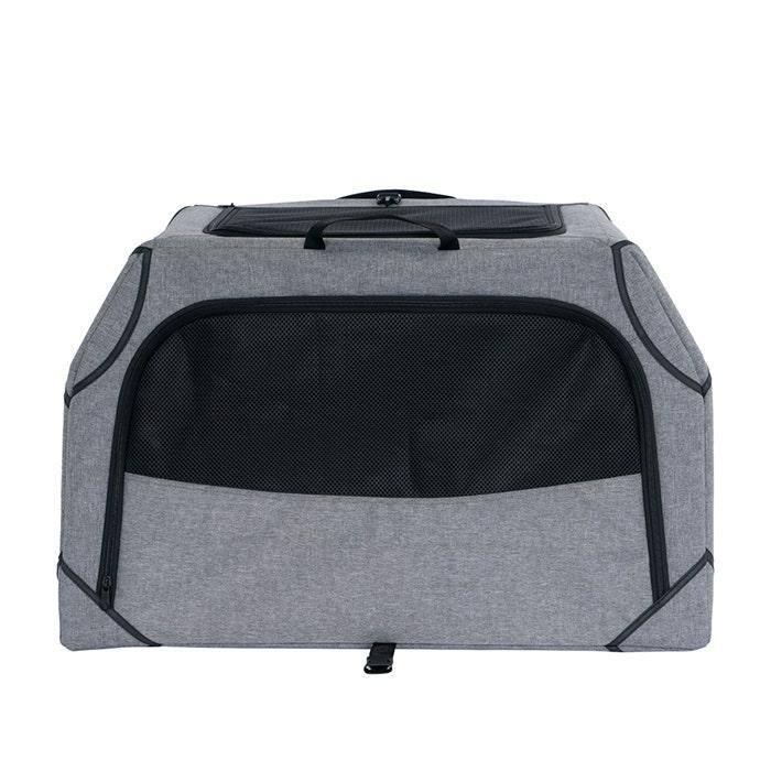 Expandable Dog Crates Grey Dog