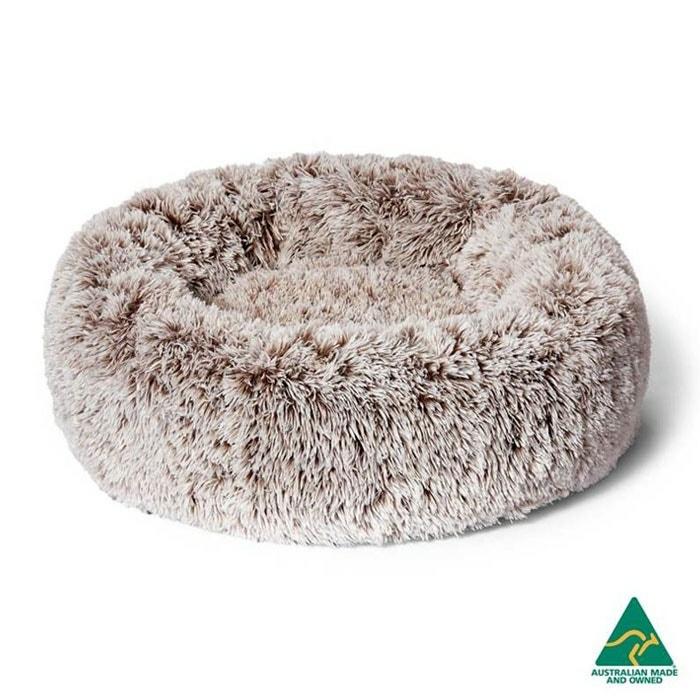 Faux Fur Cuddler Dog Basket Mink Dog