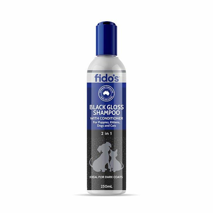 Fidos Black Gloss Shampoo & Conditioner 250Ml Dog