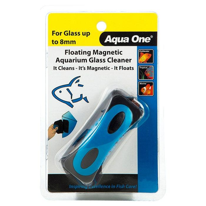 Floating Magnetic Aquarium Glass Cleaner Medium Fish