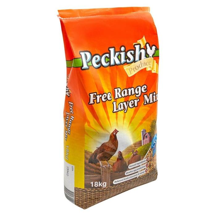 Free Range Poultry Layer Mix 18Kg Chicken