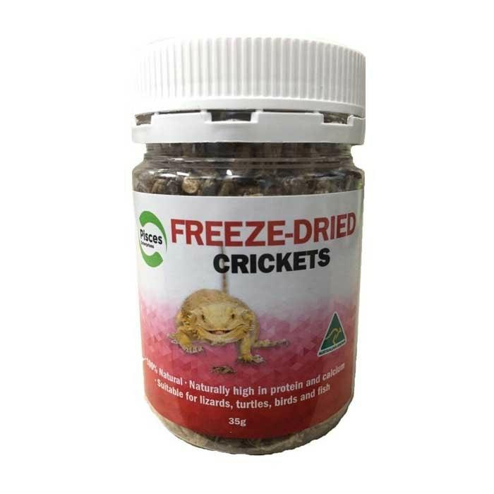 Freeze Dried Crickets 35G Dry Reptile Food