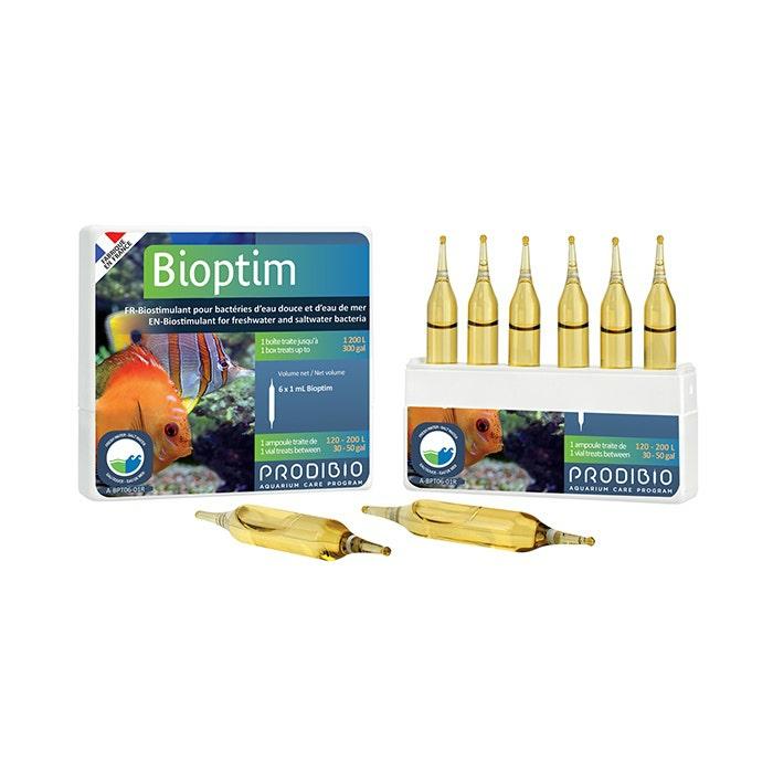 Fresh And Salt Aquarium Bioptim 6 Vials-1200L Fish