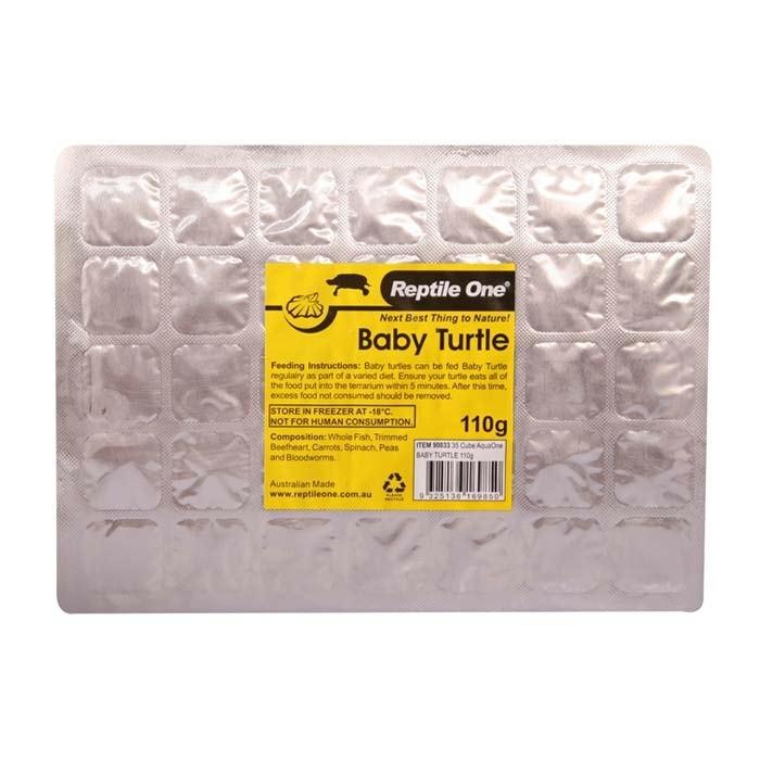 Frozen Turtle Food Baby 110G Frozen Reptile Food