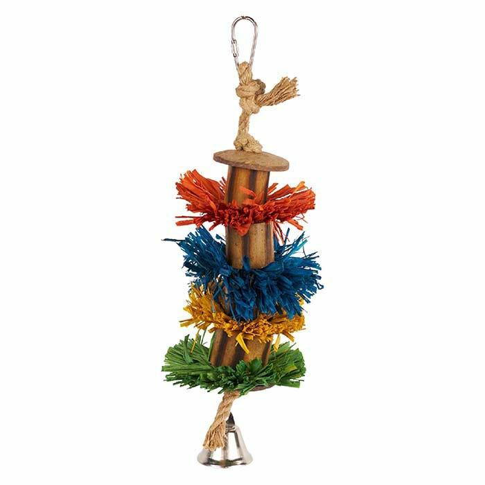 Fuzzy Fun Bird Toy L Bird