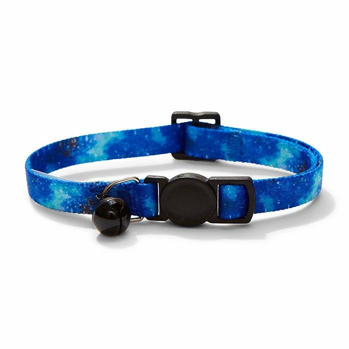 Galaxy Cat Collar Blue Cat