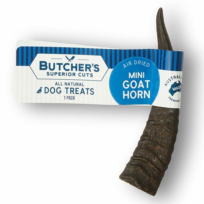 Goat Horn Dog Treat Mini Each X 3 Dog