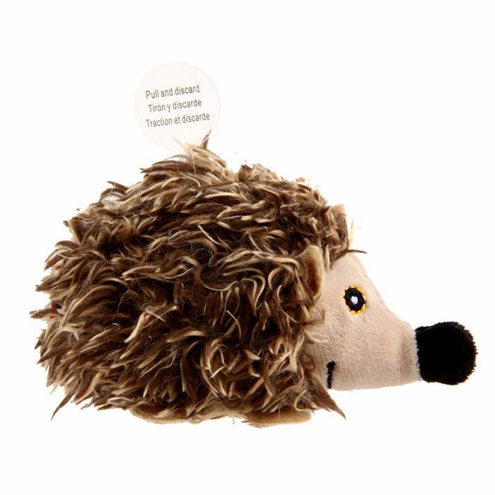 Hedgehog Melody Chaser Cat Toy Brown Cat