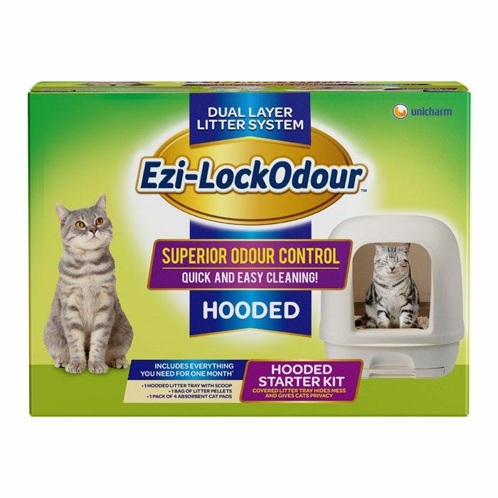 Hooded Dual Layer Cat Litter System Cat