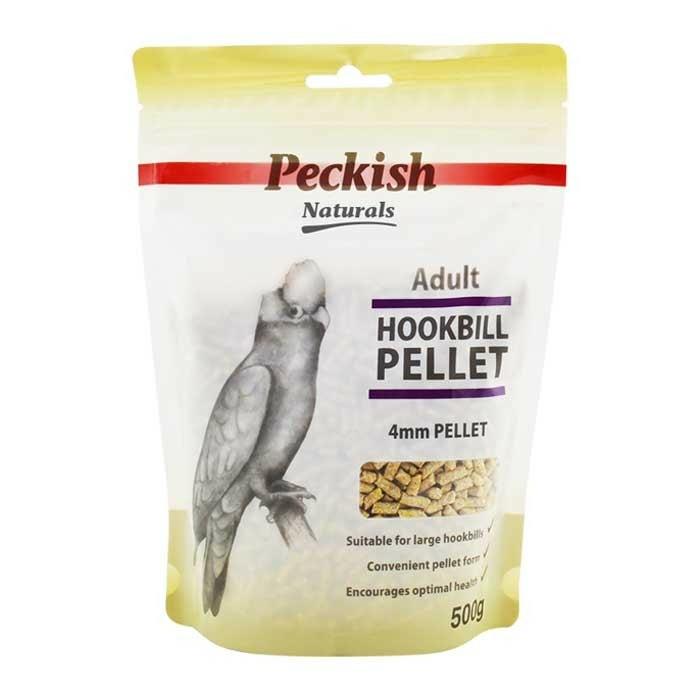 Hookbill Pellet Large Adult Bird Food 500G Bird