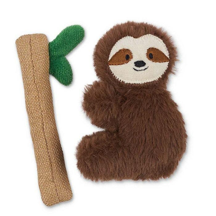 Jungle Sloth Cat Toy Cat