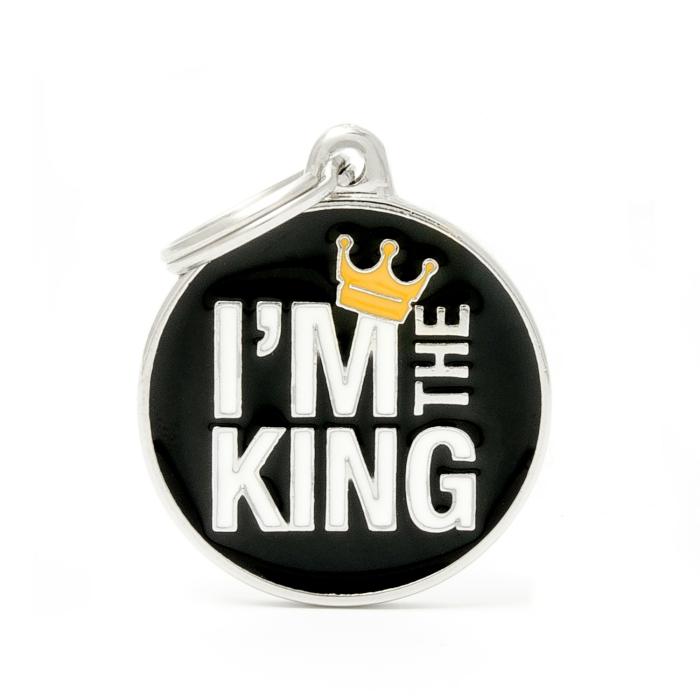 King Charm Dog Id Tag Cat