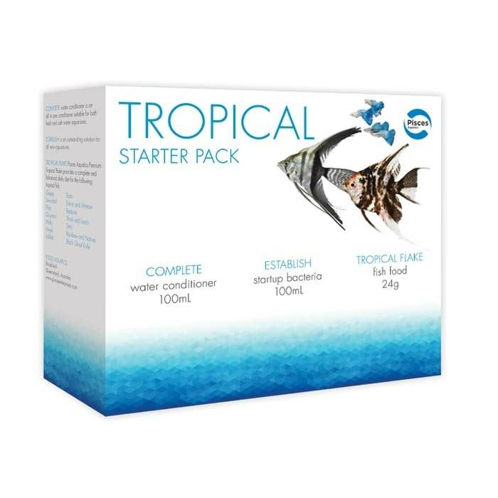 Lab Tropical Starter Pack Aquatic Water Cond 224G Fish