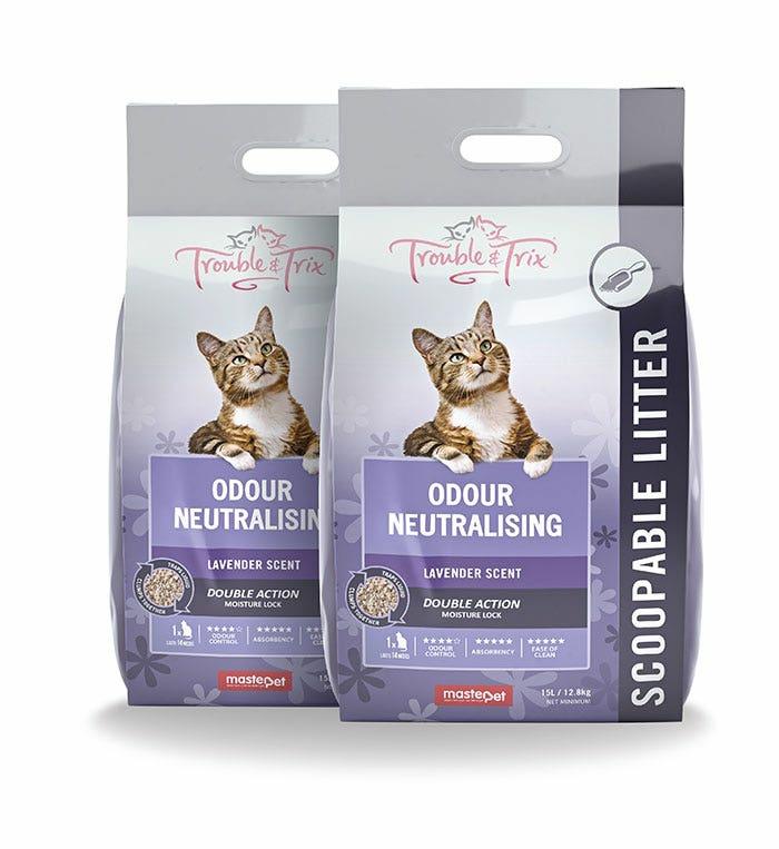 Lavender Cat Litter 15L X 2 Cat