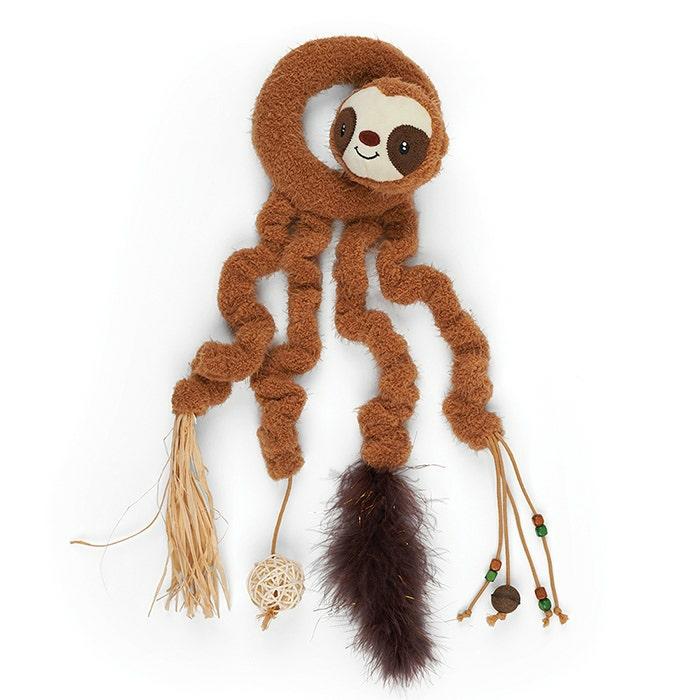 Long Legged Sloth Cat Toy Cat