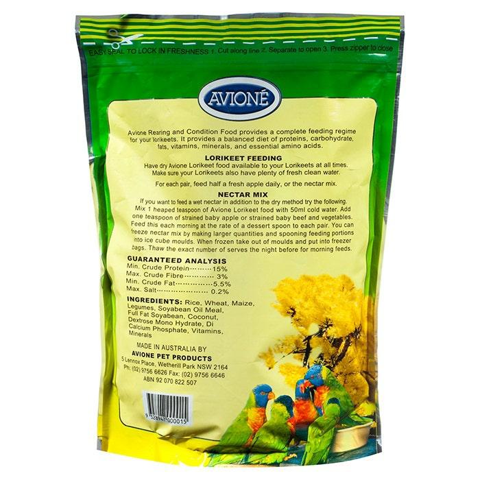 Lorikeets Rearing & Condition Food 1Kg Bird