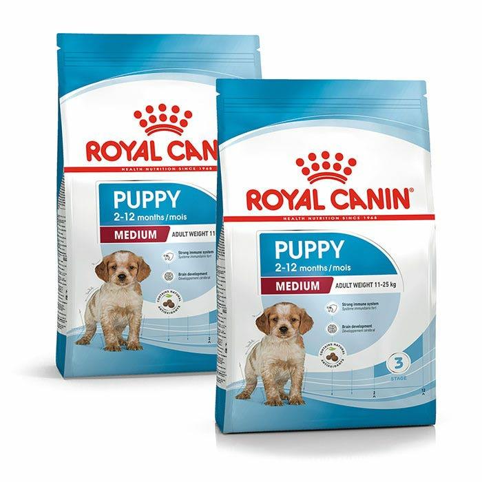 Medium Breed Puppy Food 15Kgx2 Dog