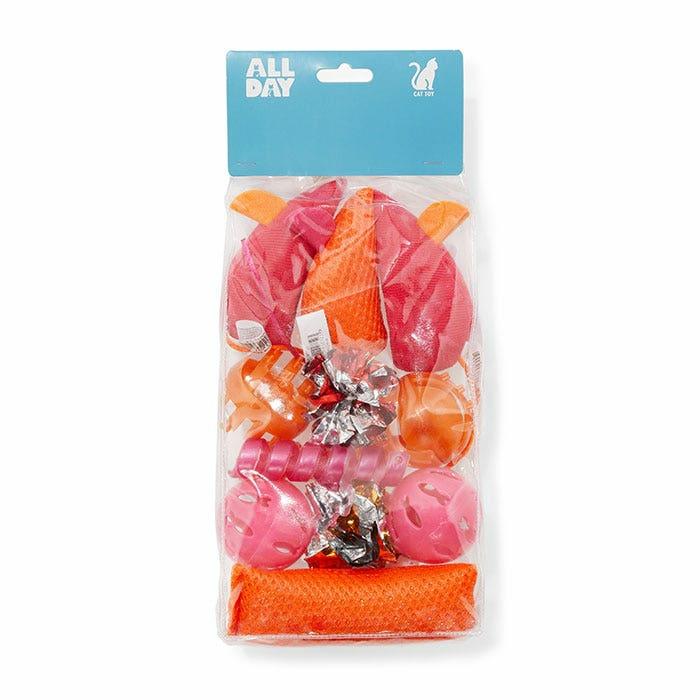 Mice & Balls Multipack Cat Toy Assorted 12Pk Cat