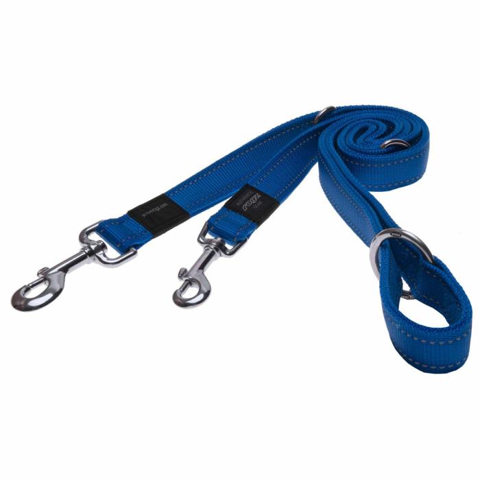 Multi Dog Lead Blue Dog