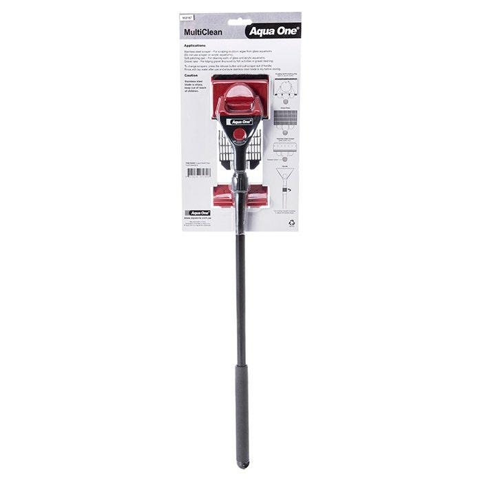 Multiclean Scraper Tool Extendable 85Cm Fish