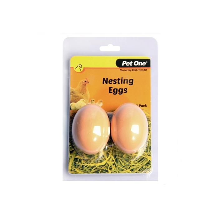 Nesting Eggs 2Pk Chicken