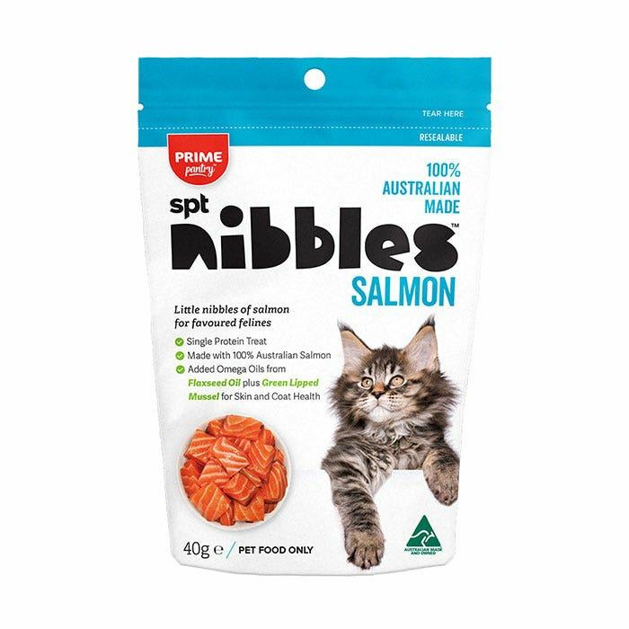 Nibbles Salmon Cat Treat 40G Cat